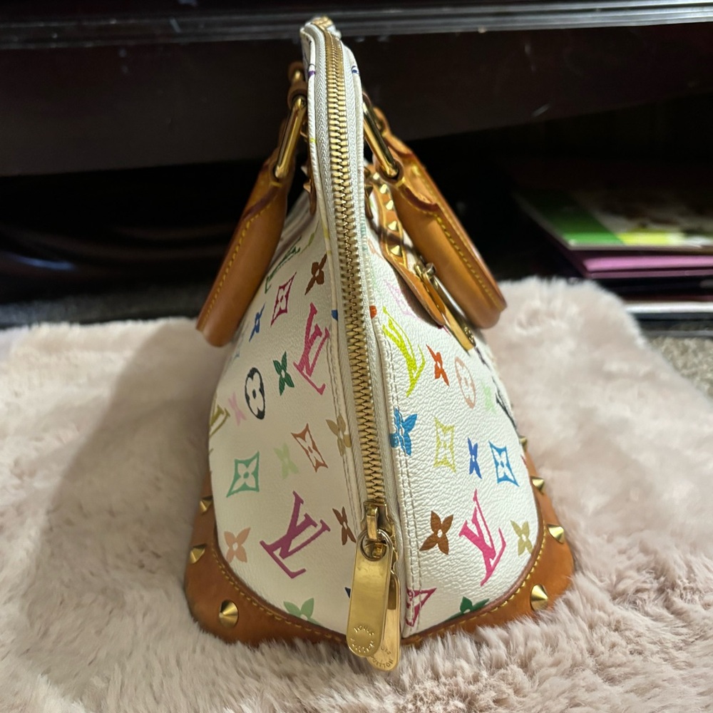 Louis Vuitton Multicolor Monogram Bag with Tan Accents - Picture 9 of 12